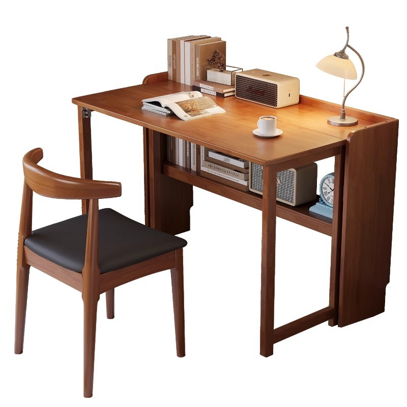 Office Furniture Now - 원목 접이식 책상 소형 아파트 심플한