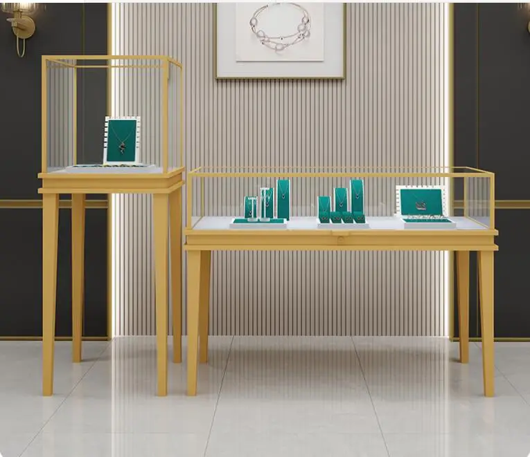 보석 진열장 투명 유리 캐비닛 고급 장신구 시계 카운터 - Office Furniture First 리뷰 및 가격