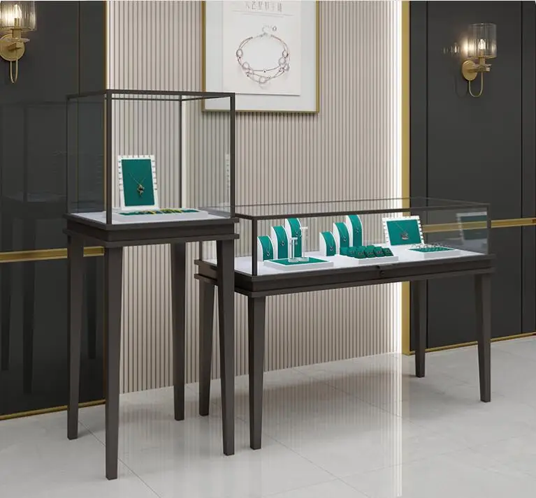 보석 진열장 투명 유리 캐비닛 고급 장신구 시계 카운터 - Office Furniture First 리뷰 및 가격