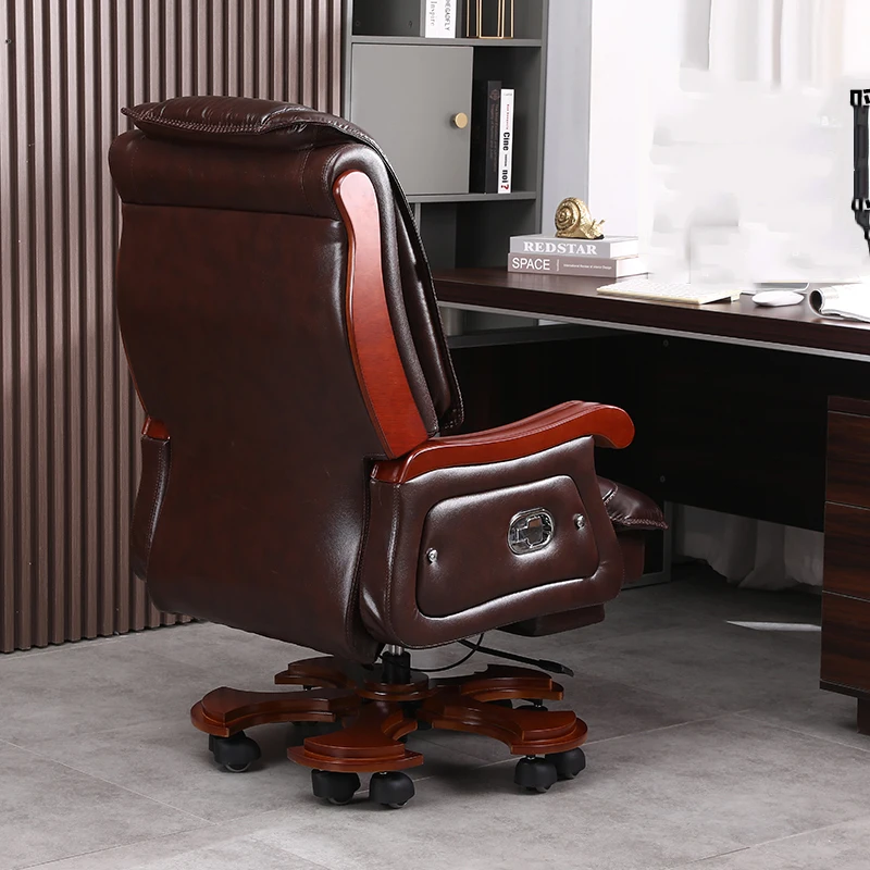 가죽 의자 첫 번째 레이어 소가죽 대형 비즈니스 리클라 - Office Furniture First 리뷰 및 가격