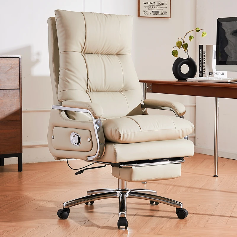 첫 번째 레이어 소가죽 컴퓨터 의자 홈 보스 의자 편안 - Office Furniture First 리뷰 및 가격