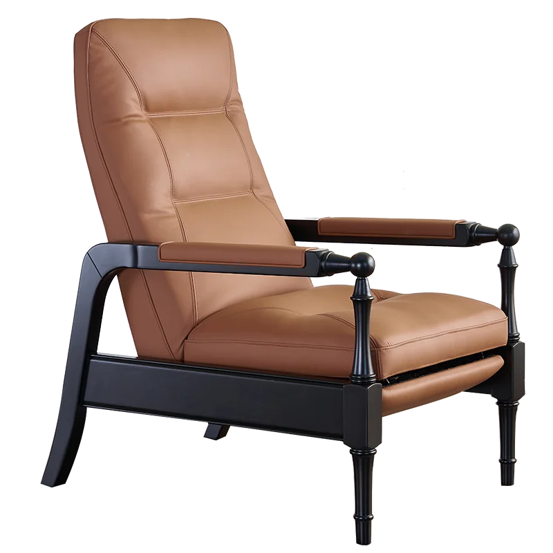 단단한 나무 사무실 의자 다기능 소파 의자 1층 소가죽 - Office Furniture First 리뷰 및 가격