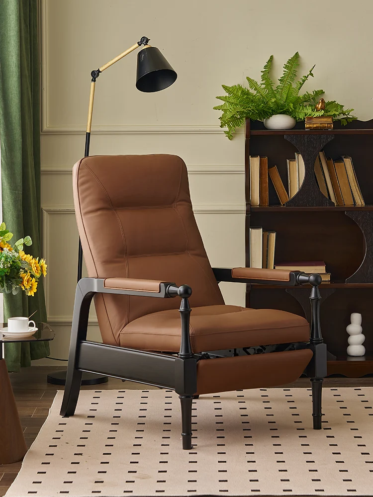 단단한 나무 사무실 의자 다기능 소파 의자 1층 소가죽 - Office Furniture First 리뷰 및 가격