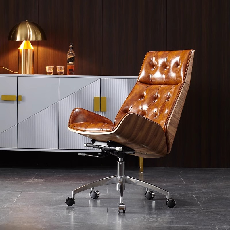 편안한 1층 소가죽 사무실 의자 보스 의자 라이트 럭셔 - Office Furniture First 리뷰 및 가격