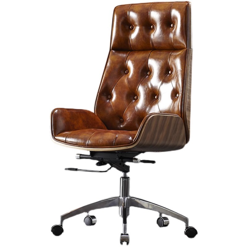 편안한 1층 소가죽 사무실 의자 보스 의자 라이트 럭셔 - Office Furniture First 리뷰 및 가격