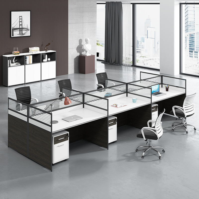 스크린 워크스테이션 직원 책상 2~8명 작업 공간 칸막 - Office Furniture Now 리뷰 및 가격
