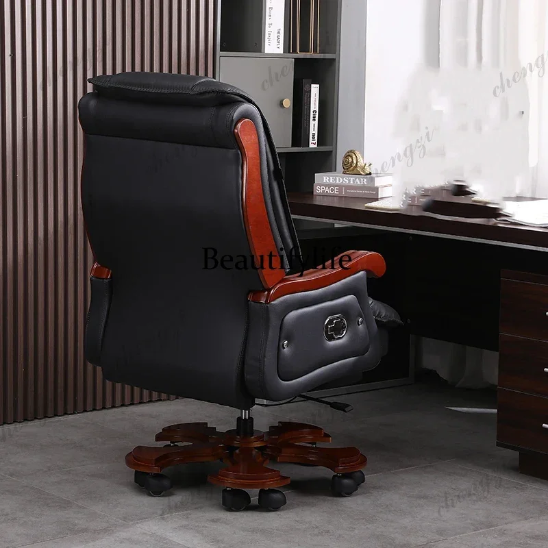 R134 가죽 의자 첫 번째 레이어 소가죽 대형 비즈니 - Office Furniture First 리뷰 및 가격
